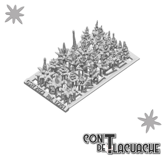 3D Printed - Special Effects Gunfire Effect (x23) | Green Stuff World - Con T de Tlacuache - Green Stuff World