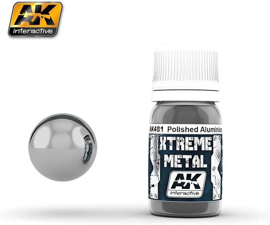Xtreme Metal Polished Aluminium 30 ml | AK Interactive