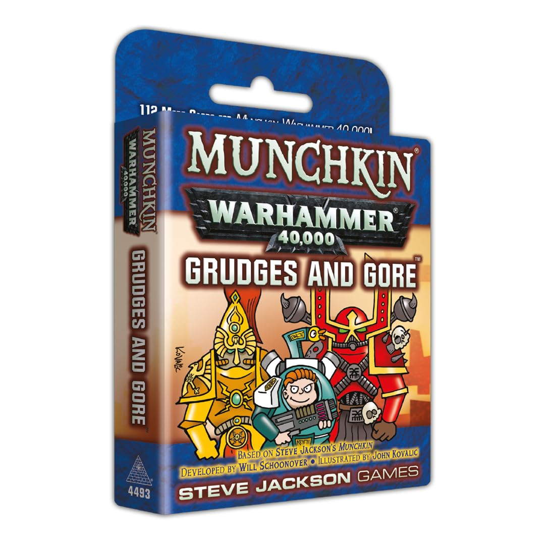Munchkin WH 40K Grudges and Gore | Steve Jackson Games