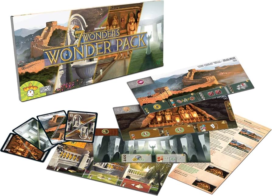 7 Wonders Wonder Pack Expansion | REPOS - Con T de Tlacuache - REPOS