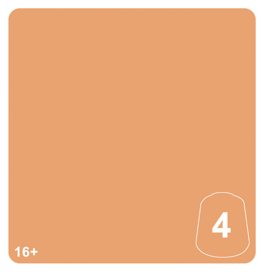 Muestra oficial de color: Ta'unar Ochre 4 — Warhammer Tone Pro
