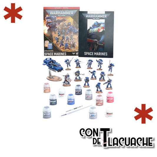 Warhammer 40,000: Guía de Inicio con Marines Espaciales 11th Edicion | Games Workshop