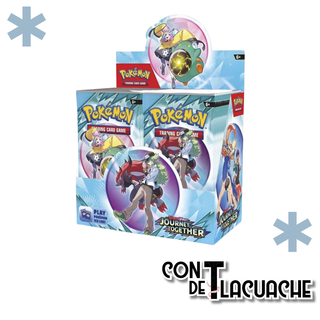 Pokémon TCG: Journey Together Enhanced Booster Display (36 Sobres + Promo) | Español