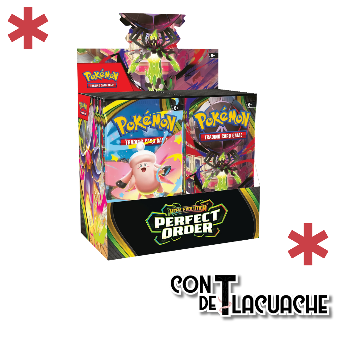 Pokémon TCG: Mega Evolution – Perfect Order Booster Display (36 Packs) | Inglés