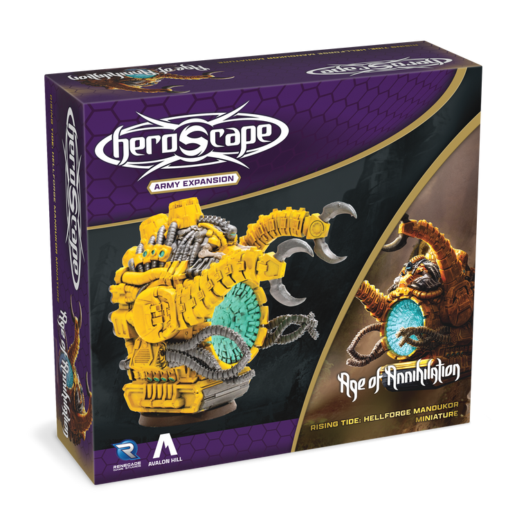 Heroscape: Rising Tide - Hellforge Mandukor Army Expansion