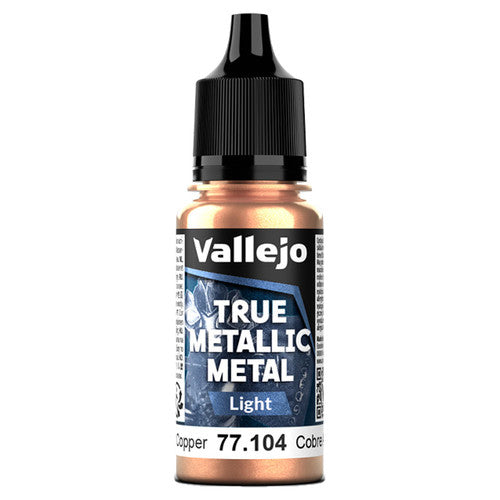 True Metallic Metal Light Ancient Copper (18ml) | Vallejo