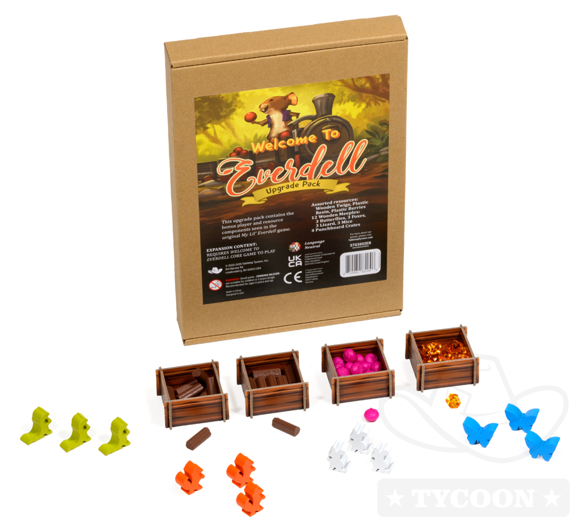 Welcome to Everdell Upgrade Pack | Starling Games