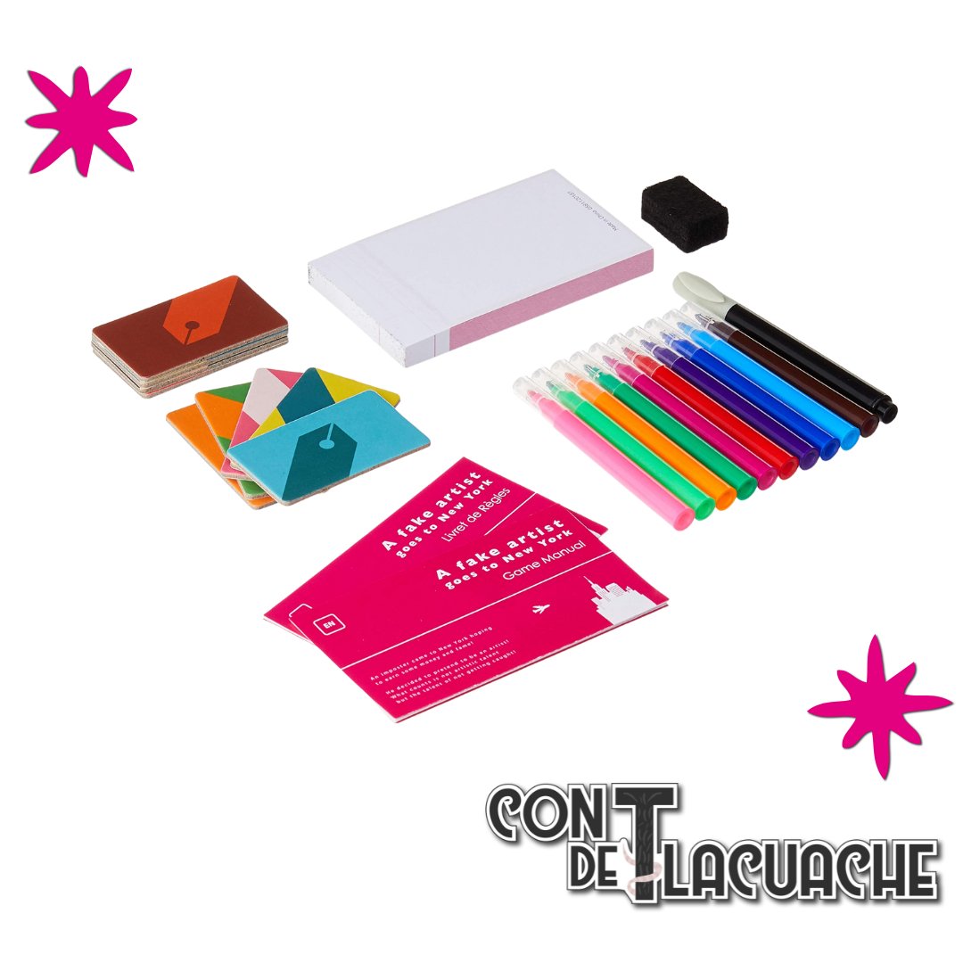 A Fake Artist Goes To New York | Oink Games - Con T de Tlacuache - Oink Games