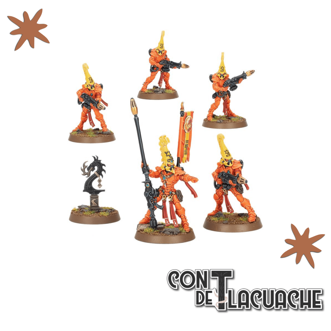 Aeldari Fire Dragons | Games Workshop - Con T de Tlacuache - Games Workshop