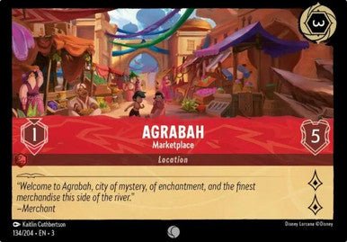 Agrabah - Marketplace (Non - foil) - Con T de Tlacuache - Ravensburger