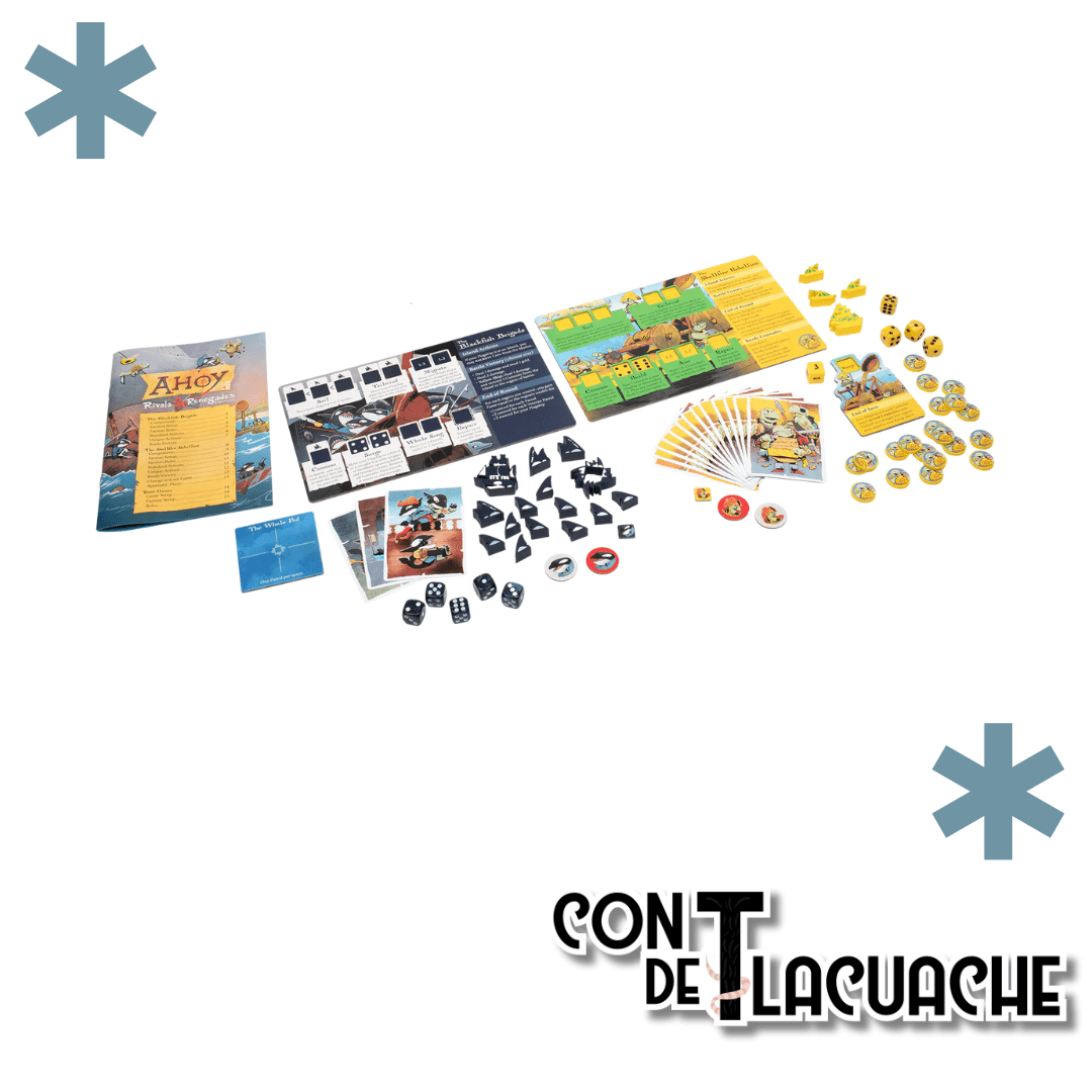 Ahoy Rivals & Renegades Exp | Leder Games - Con T de Tlacuache - Con T de Tlacuache