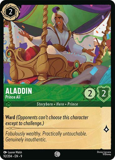 Aladdin - Prince Ali (Non - foil) - Con T de Tlacuache - Ravensburger