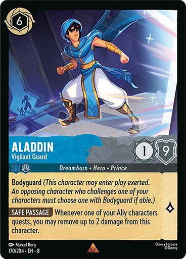 Aladdin - Vigilant Guard (Non - foil) - Con T de Tlacuache - Ravensburger