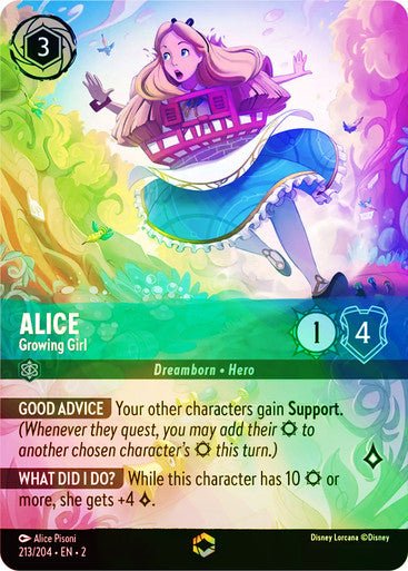 Alice - Growing Girl (Inkwash Foil) - Con T de Tlacuache - Ravensburger