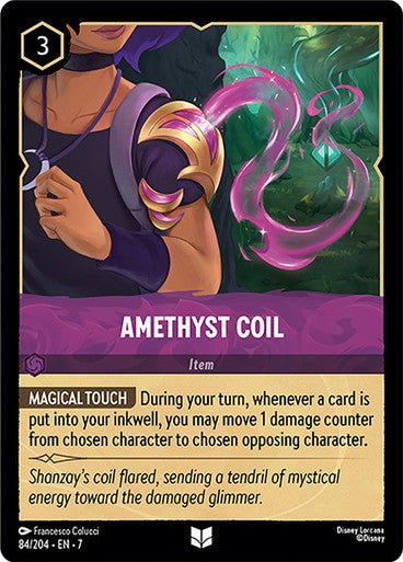 Amethyst Coil (Non - foil) - Con T de Tlacuache - Ravensburger