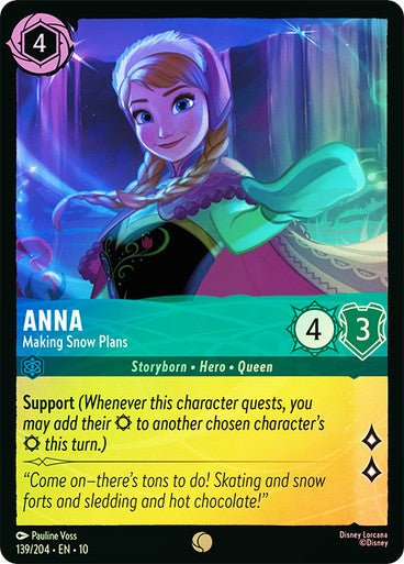 Anna (Cold Foil) - Con T de Tlacuache - Ravensburger