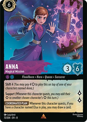 Anna - Magical Mission (Non - foil) - Con T de Tlacuache - Ravensburger