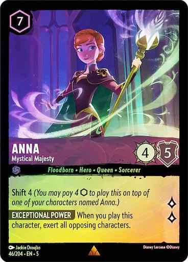 Anna - Mystical Majesty (Cold Foil ) - Con T de Tlacuache - Ravensburger