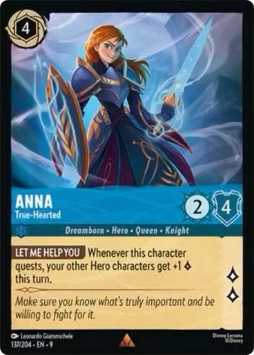 Anna - True - Hearted (Non - foil) - Con T de Tlacuache - Ravensburger