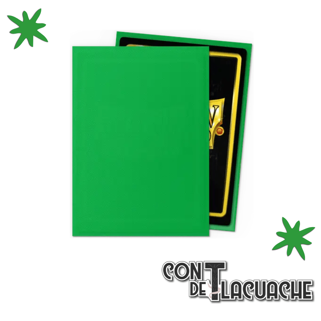 Apple Green Matte Standard 100pz | Dragon Shield - Con T de Tlacuache - Dragonshield