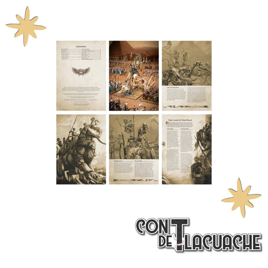 Arcane Journal: Tomb Kings Of Khemri | Games Workshop - Con T de Tlacuache - Games Workshop