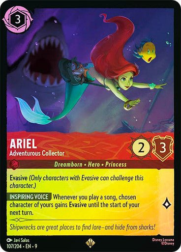 Ariel - Adventurous Collector (Cold Foil) - Con T de Tlacuache - Ravensburger