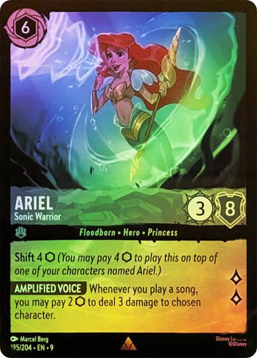 Ariel - Sonic Warrior (Cold Foil) - Con T de Tlacuache - Ravensburger