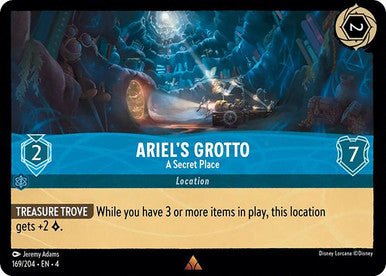 Ariel's Grotto - A Secret Place ( Non - foil ) | Ravesburger - Con T de Tlacuache - Ravensburger