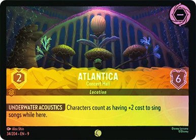 Atlantica - Concert Hall (Cold Foil) - Con T de Tlacuache - Ravensburger