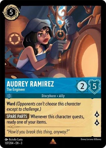 Audrey Ramirez - The Engineer (Non - foil) - Con T de Tlacuache - Ravensburger