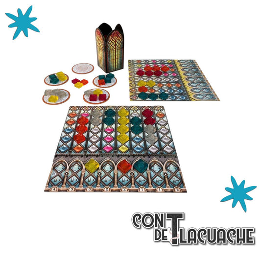 Azul Vitrales de Sinatra | Asmodee - Con T de Tlacuache - Asmodee