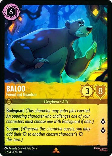 Baloo (Cold Foil) - Con T de Tlacuache - Ravensburger