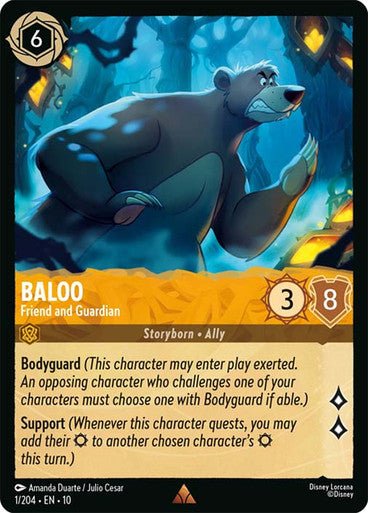 Baloo (Non - foil) - Con T de Tlacuache - Ravensburger