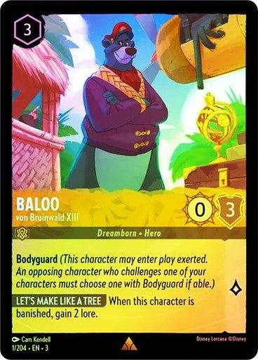 Baloo - von Bruinwald XIII (Cold Foil) - Con T de Tlacuache - Ravensburger
