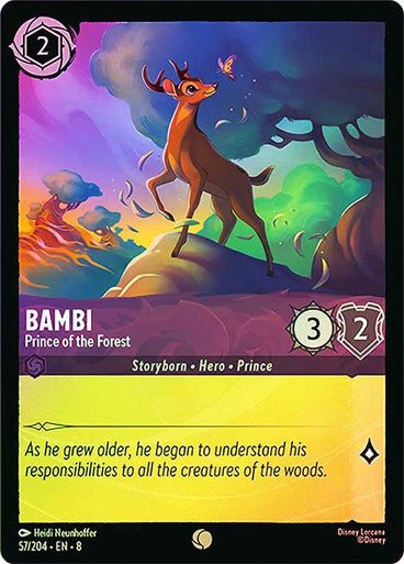 Bambi - Prince of the Forest (Cold Foil) - Con T de Tlacuache - Ravensburger