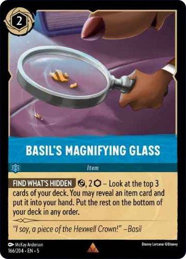 Basil's Magnifying Glass (Non - foil ) - Con T de Tlacuache - Ravensburger