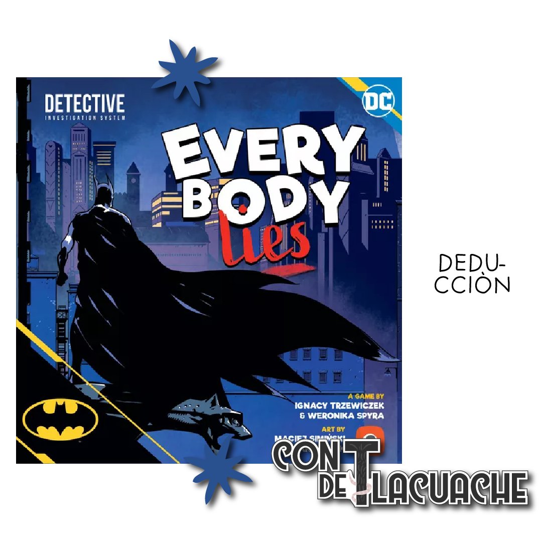 Batman Everybody Lies | Portal Games - Con T de Tlacuache - Portal Games