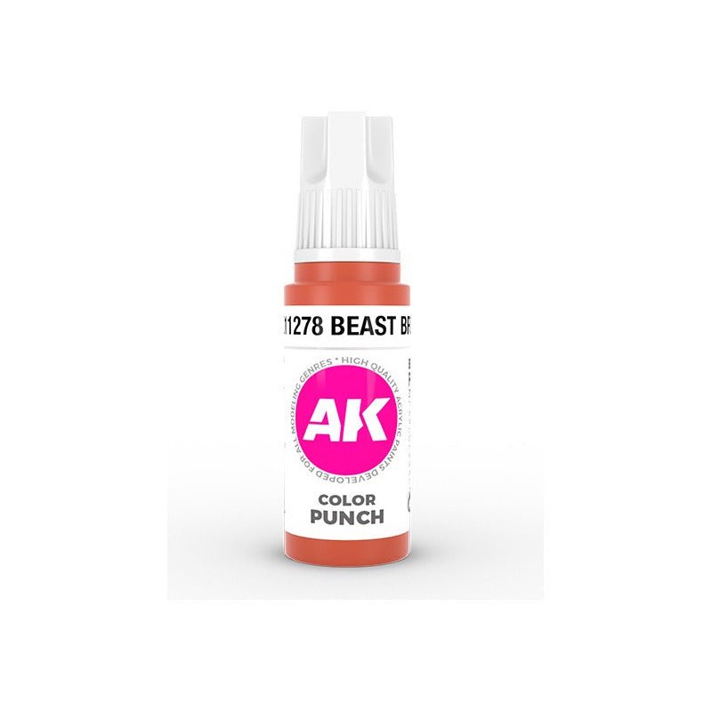 Beast Brown Color Punch 17 Ml | Ak Interactive - Con T de Tlacuache - AK Interactive