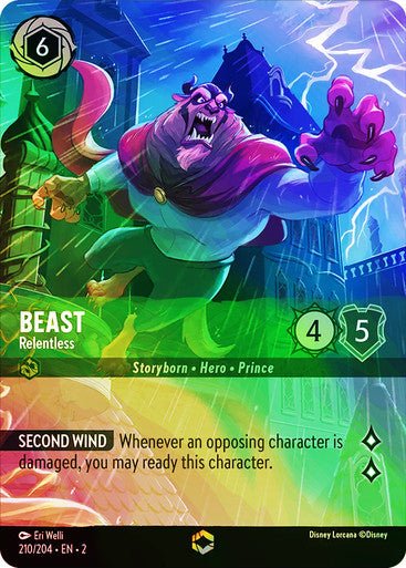 Beast - Relentless (Inkwash Foil) - Con T de Tlacuache - Ravensburger