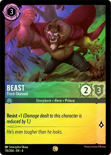 Beast - Thick - Skinned ( Cold Foil ) | Ravesburger - Con T de Tlacuache - Ravensburger