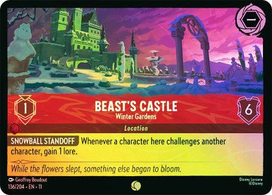 Beast's Castle (Cold Foil) | Ravensburger - Con T de Tlacuache - Ravensburger