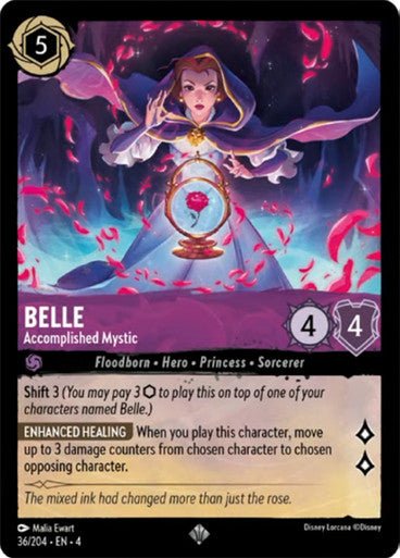 Belle - Accomplished Mystic ( Non - foil ) | Ravesburger - Con T de Tlacuache - Ravensburger