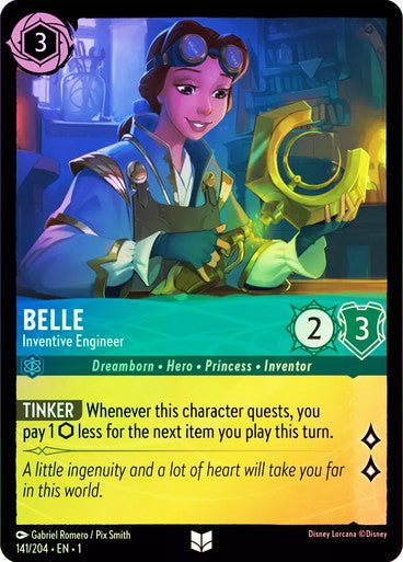 Belle - Inventive Engineer ( Cold Foil ) - Con T de Tlacuache - Ravensburger