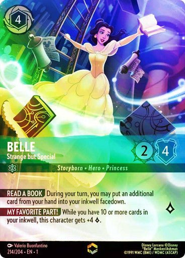 Belle - Strange but Special ( Inkwash Foil ) - Con T de Tlacuache - Ravensburger