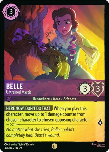 Belle - Untrained Mystic (Cold Foil) - Con T de Tlacuache - Ravensburger