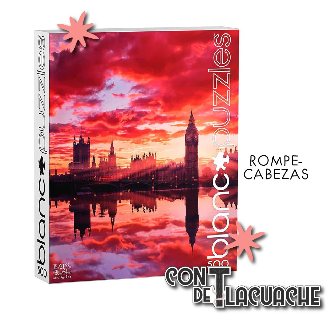 Big Ben, Londres (500pzs) (Blanc Collection) | Buffalo Games - Con T de Tlacuache - Buffalo Games