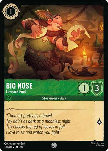 Big Nose (Non - foil) - Con T de Tlacuache - Ravensburger
