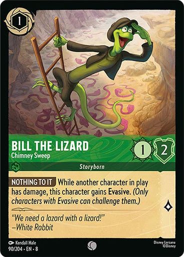Bill the Lizard - Chimney Sweep (Non - foil) - Con T de Tlacuache - Ravensburger