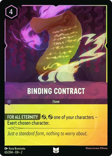 Binding Contract (Cold Foil) - Con T de Tlacuache - Ravensburger