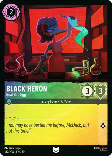 Black Heron (Cold Foil) - Con T de Tlacuache - Ravensburger